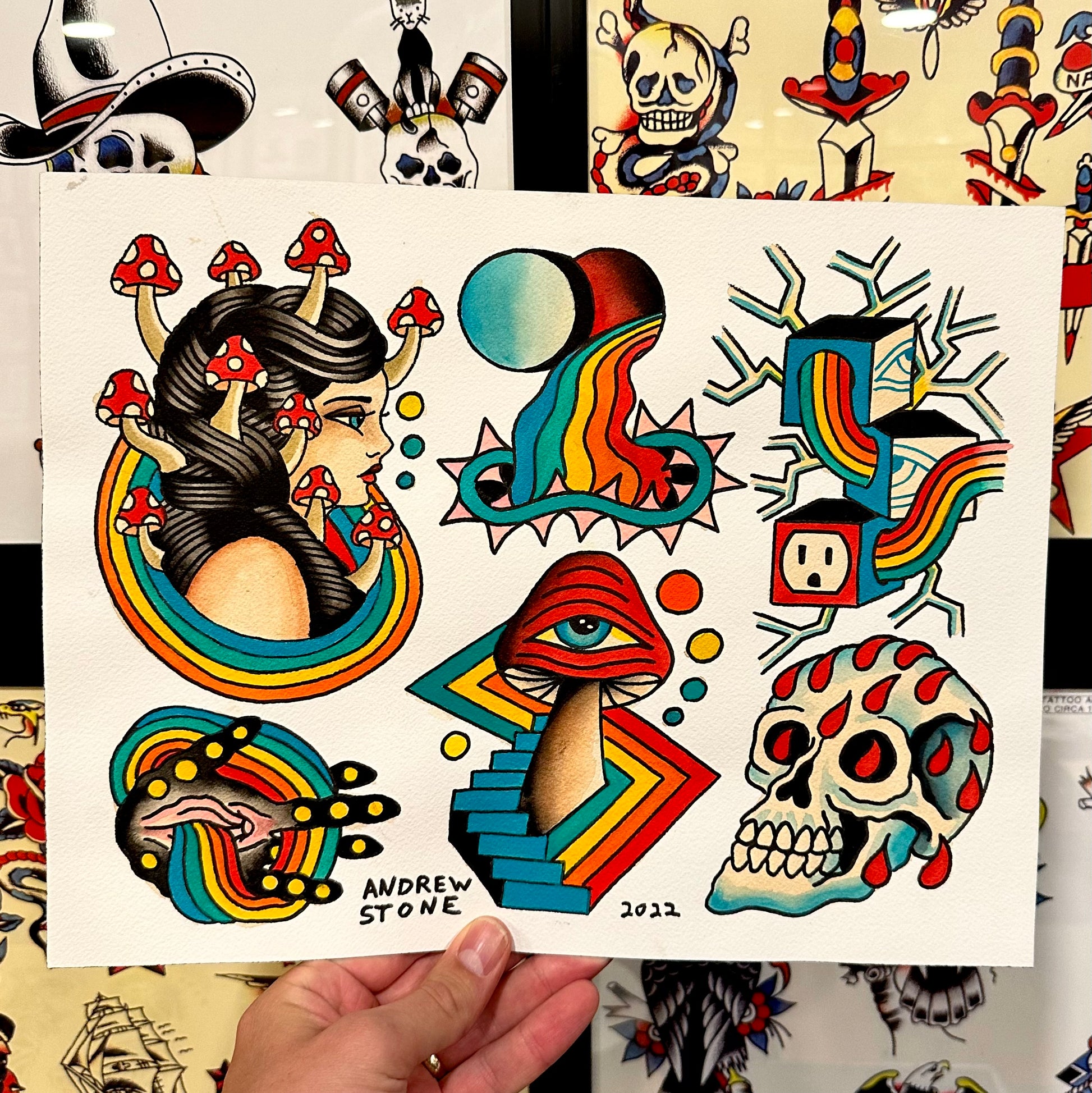 Original Flash Painting A (unnumbered)