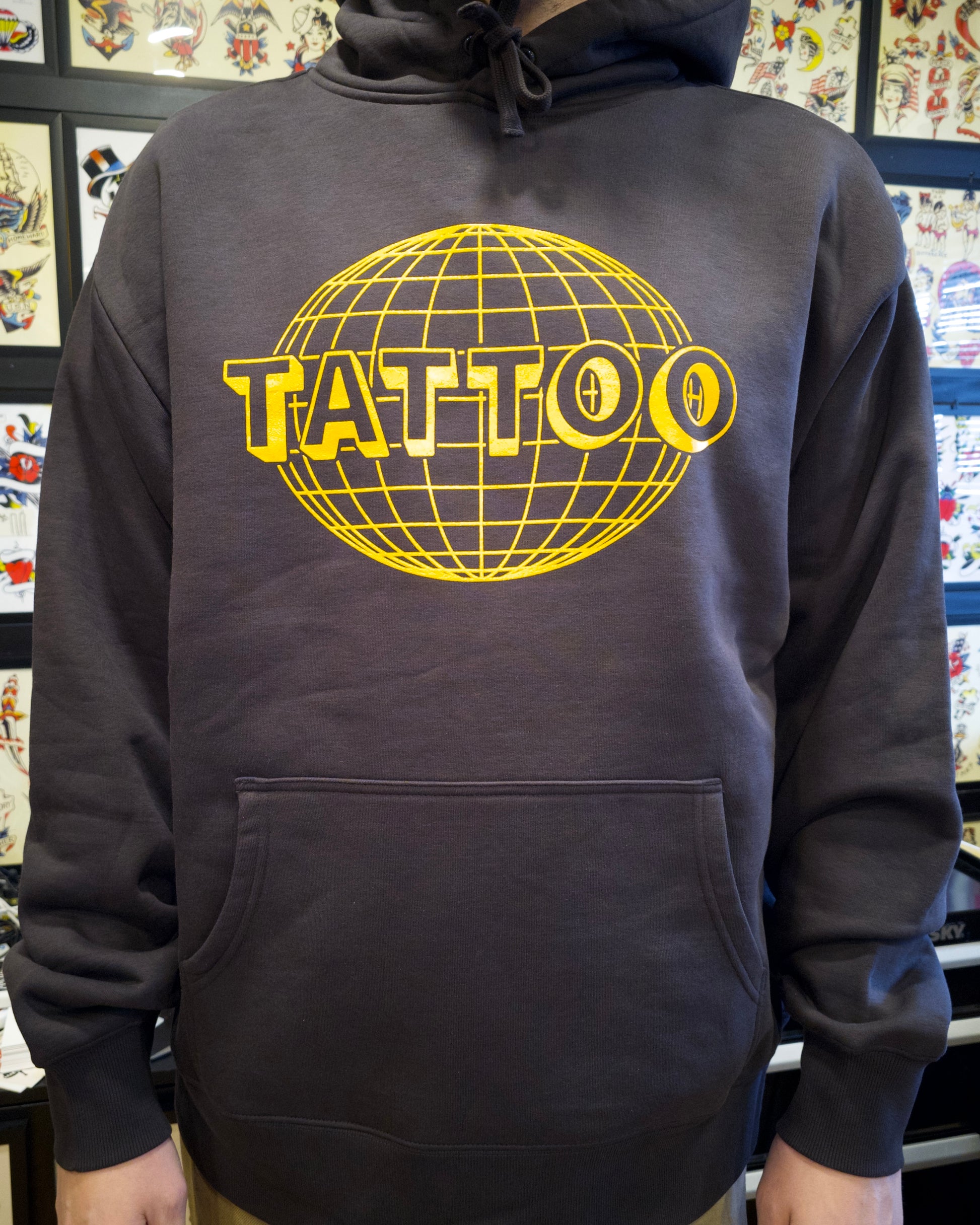 Tattoo Globe Heavy Pullover