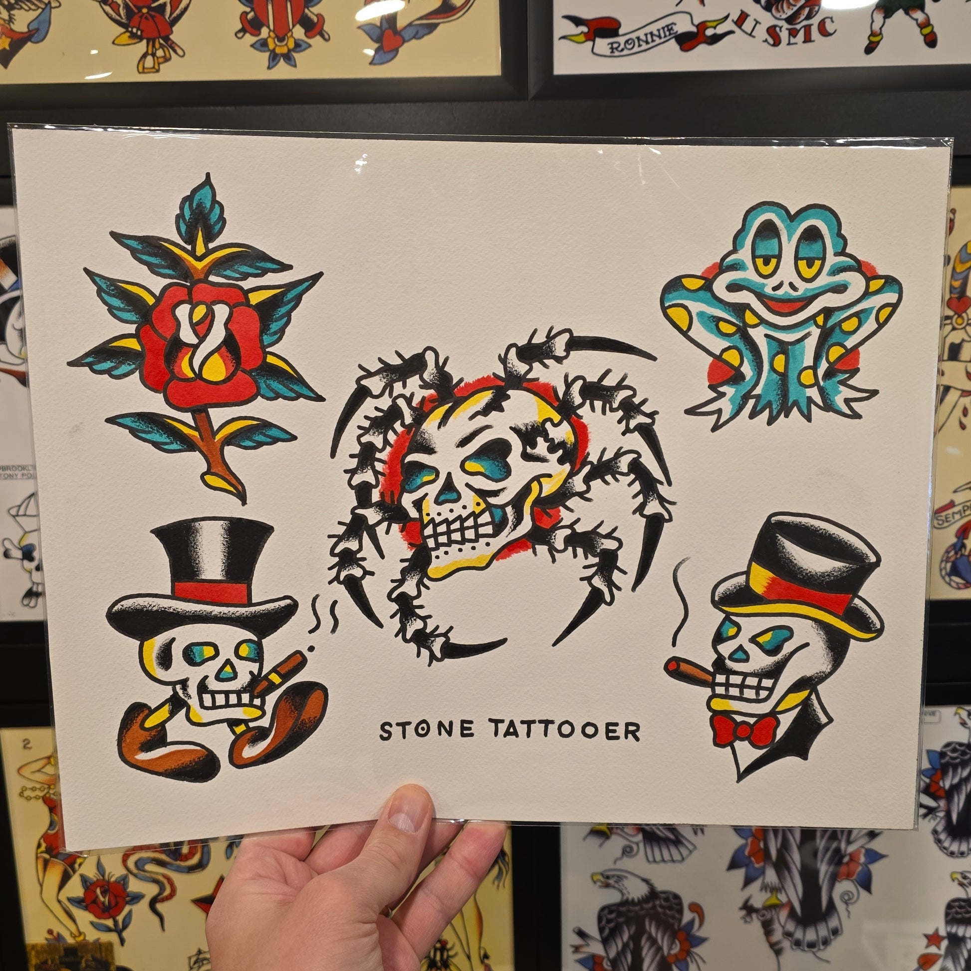 Original Flash Painting O (unnumbered)